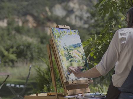 Peinture en plein air - Découvrir les techniques de la peinture sur le motif |