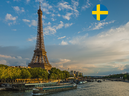 Français - Express (en Suédois) - <p>Apprendre le Français en ligne depuis le Suédois (débutant)</p> |